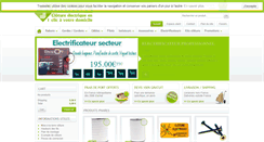 Desktop Screenshot of cloture-electrique.net